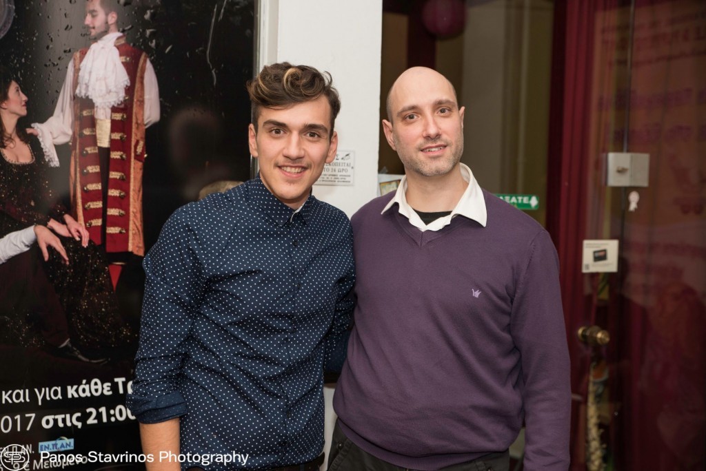 Στέλιος Σπινθουράκης και Νίκος Γινάργυρος.